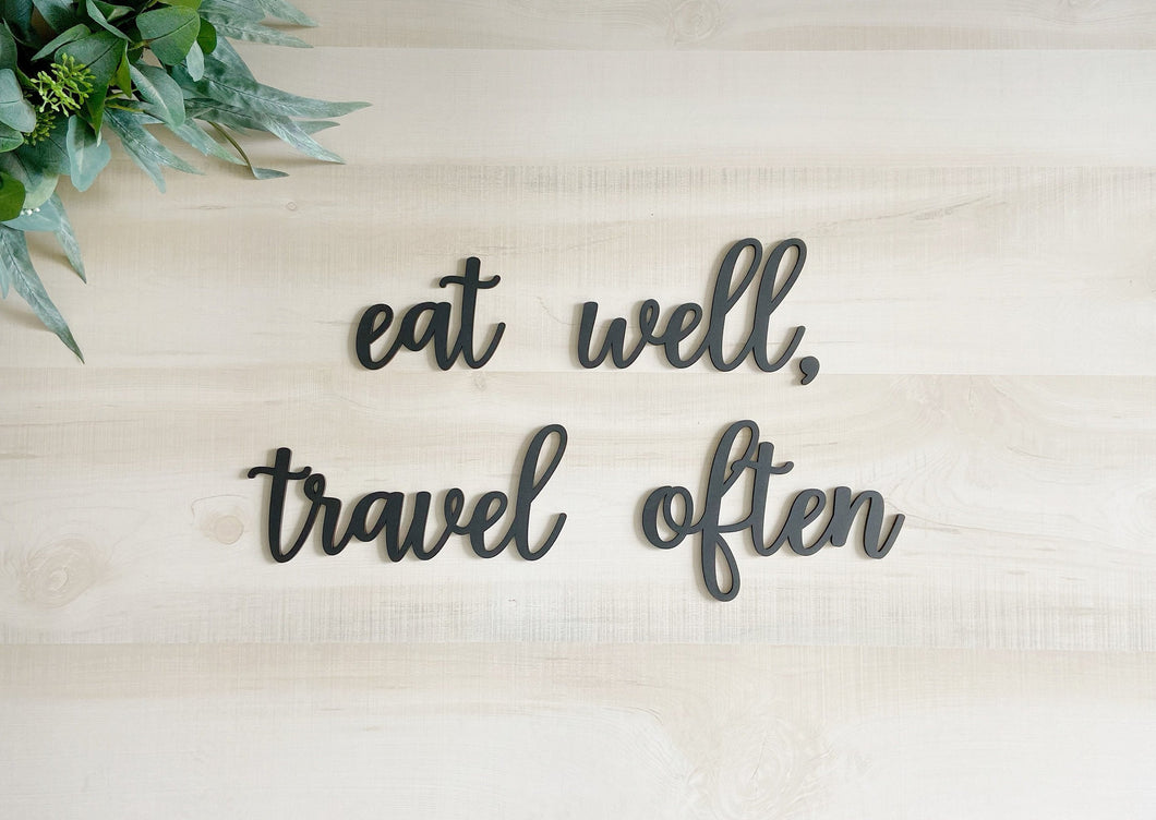 Eat Well Travel Often